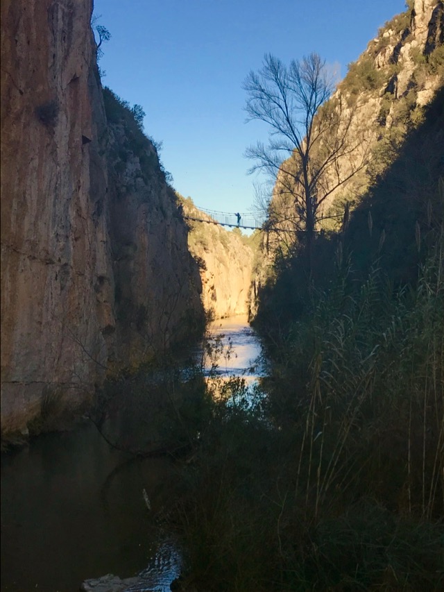 Chulilla Bridge Over The Gorge